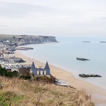 Maison Avec Beau Jardin - Centre Ville D'Arromanches Buitenkant foto